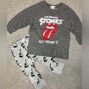 H & M 6-9 months Rolling Stones set!